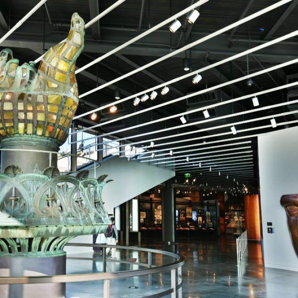 El nuevo museo de la Estatua de la Libertad