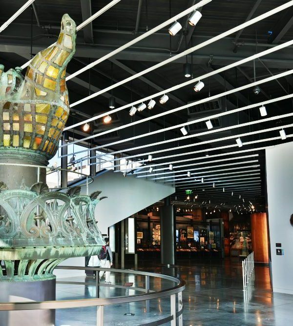 El nuevo museo de la Estatua de la Libertad