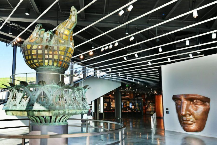 El nuevo museo de la Estatua de la Libertad
