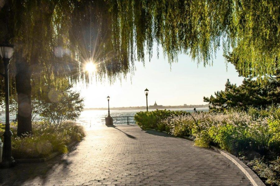 Battery Park, el parque que mira a la estatua